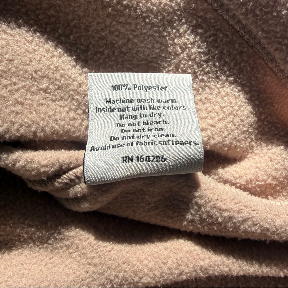 Dudley Stephens Blush Pink Fleece Pullover Women’s Top Cozy Chic Size XXL - Picture 7 of 11